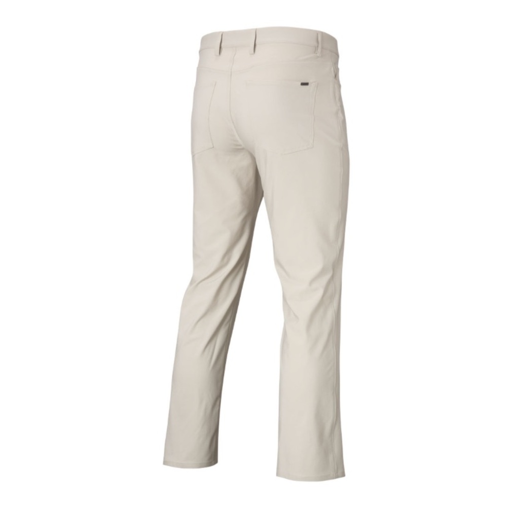 Greg Norman micro luxe 5-pocket stretch Men's Tan/Khaki Golf Pants - Picture 3 of 9